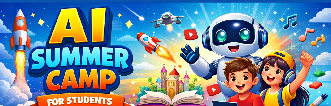 AI Summer Camp for class 5 | 6 | 7 | 8 | 9 | 10 | 11 | 12